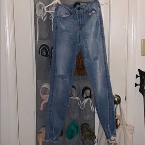 High waisted ankle Jeans